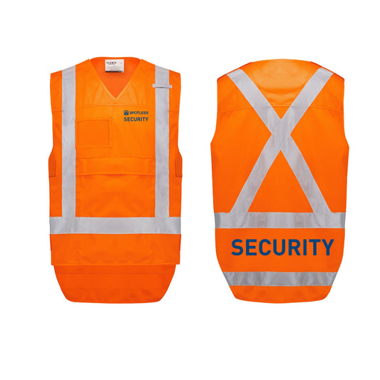 Unisex Hi Vis NSW Rail Vest - ORANGE