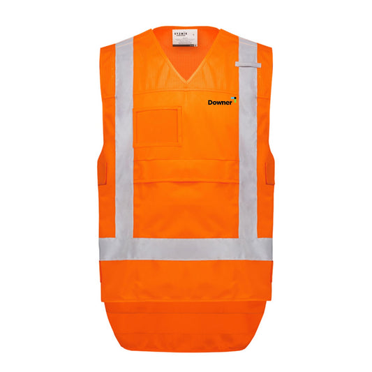 Unisex Hi Vis NSW Rail Vest - ORANGE