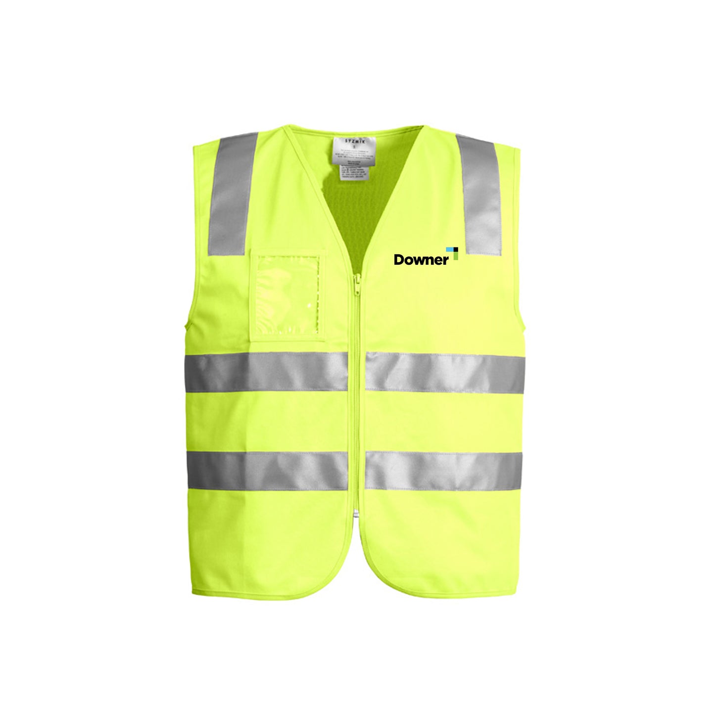 Day-Night Zip Vest      - Yellow