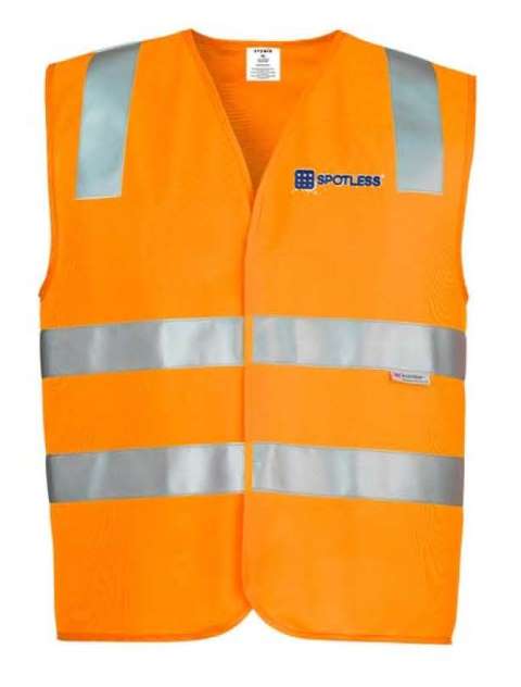 Basic Day-Night Vest    - Orange