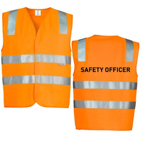Basic Day-Night Vest    - Orange