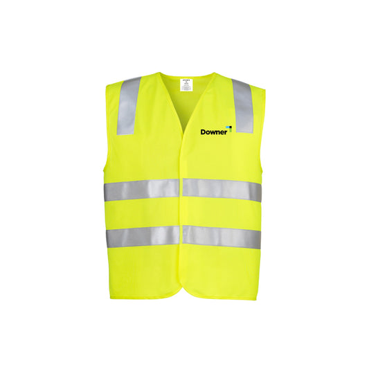 UNISEX HI VIS BASIC VEST- YELLOW
