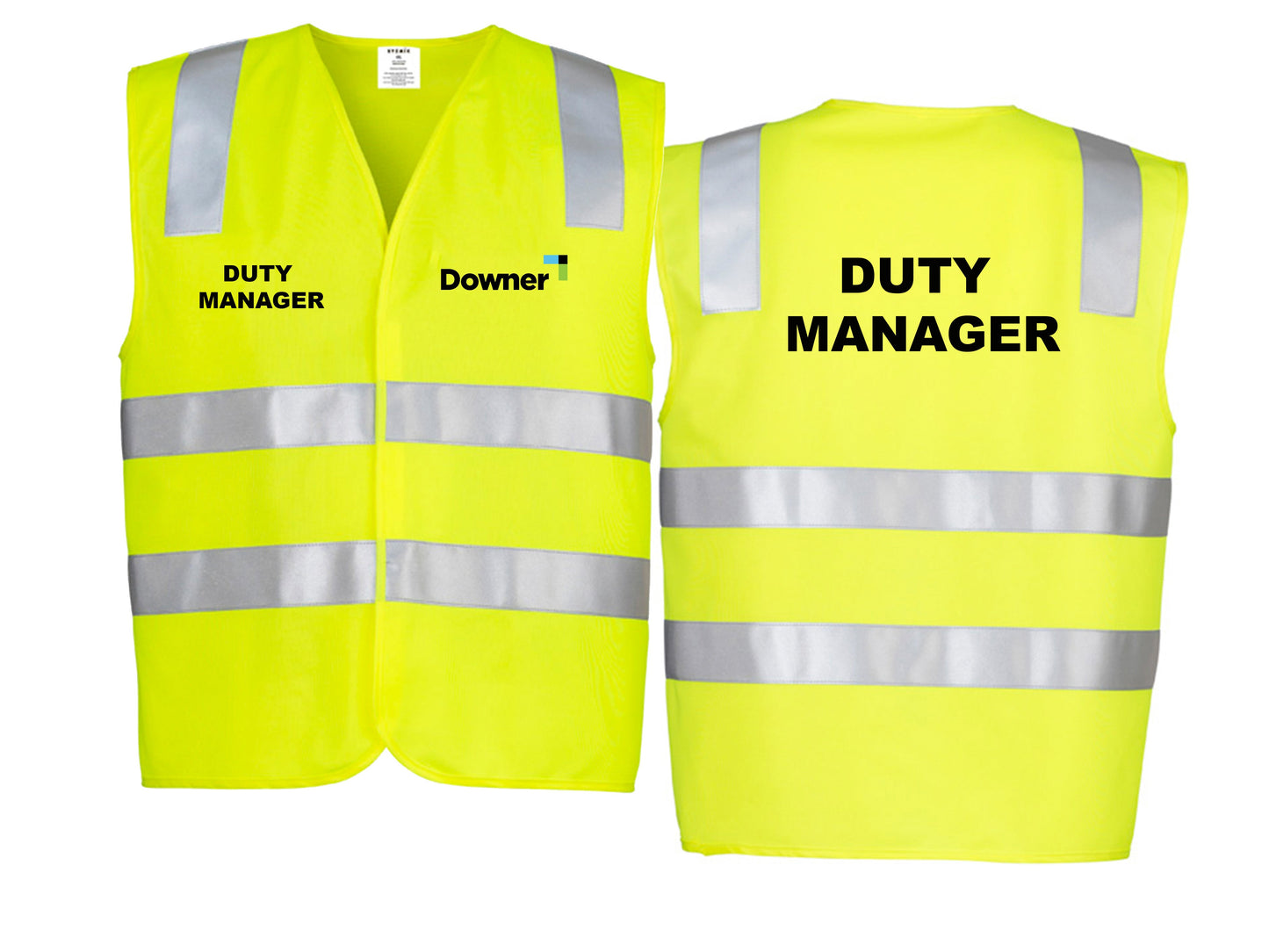 Unisex Hi Vis Basic Vest - YELLOW