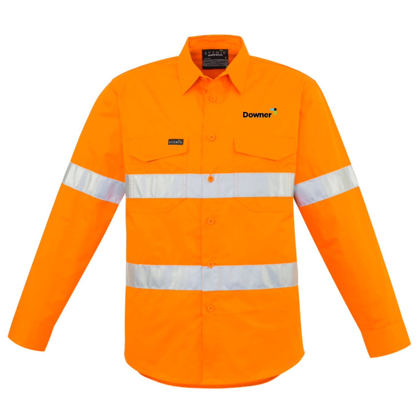 Hi Vis Hoop Taped Shirt - Orange