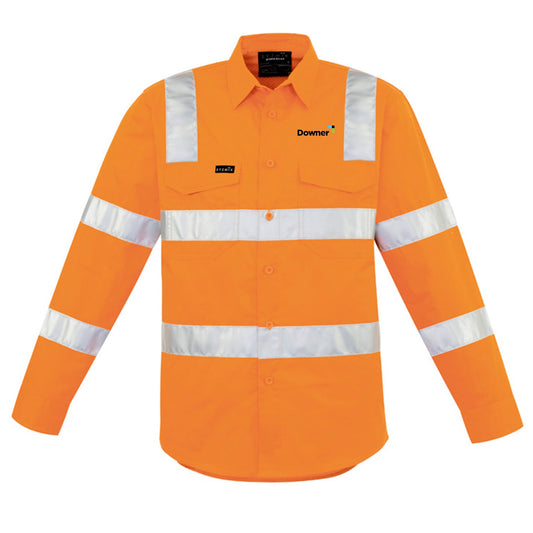 Bio Motion Vic Rail Shirt      - Orange
