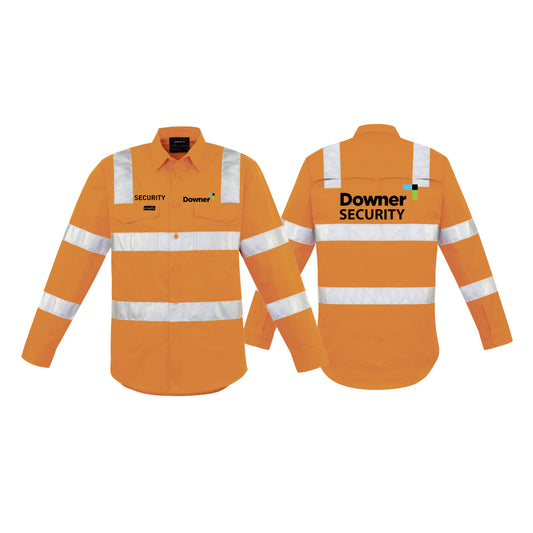 Bio Motion Vic Rail Shirt      - Orange