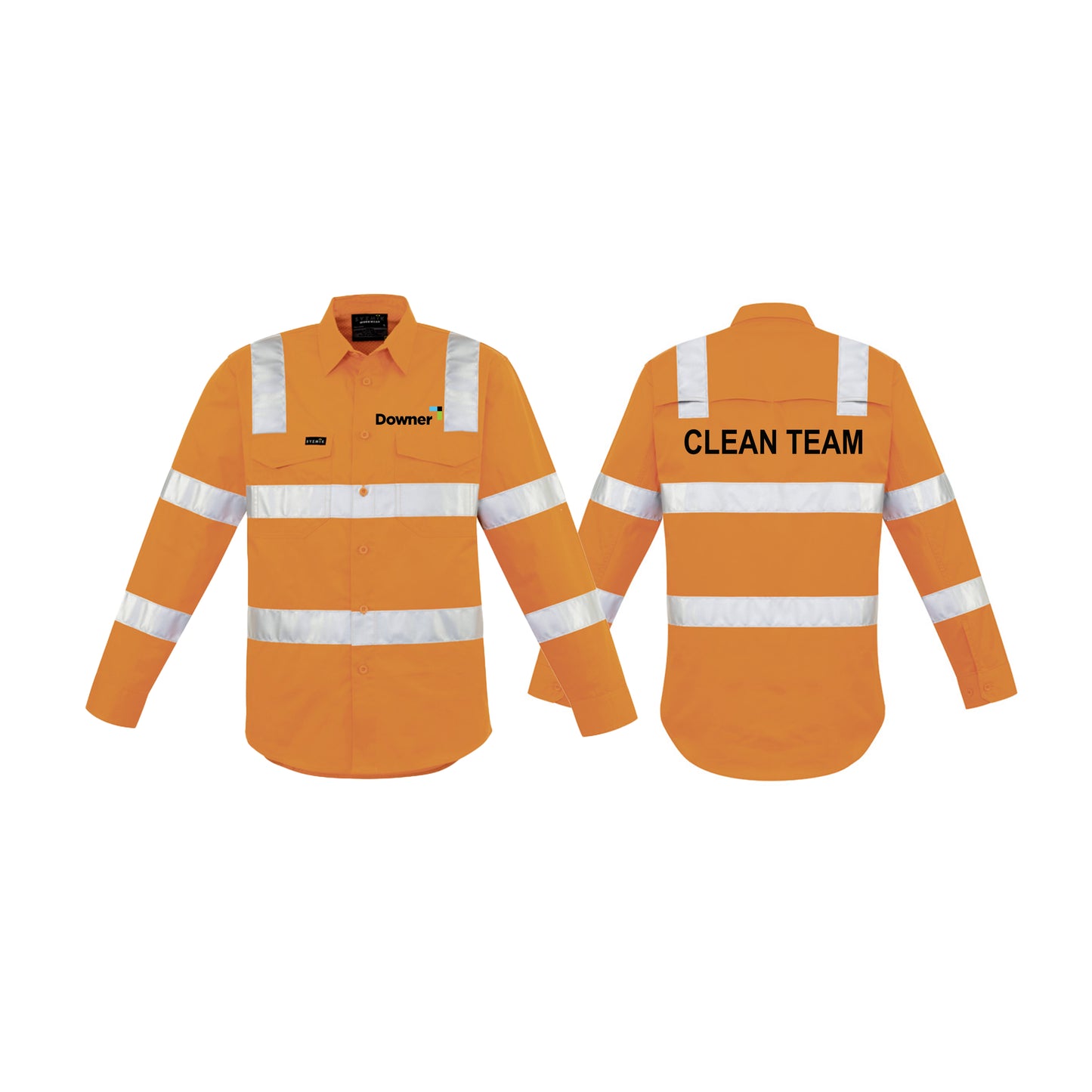 Bio Motion Vic Rail Shirt      - Orange