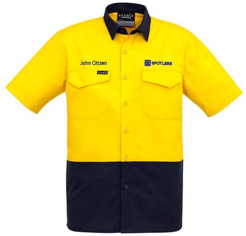 Rugged Cooling SS Shirt w-Name - Y-N
